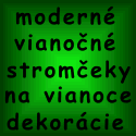 viano�n� strom�eky na vianoce a dekor�cie