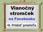 Pridaj si Vianoce medzi priatelov na Facebooku.