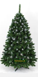  - Vianoèný stromèek Biela Dáma so šiškami od  www.dekoracie-vianoce.sk