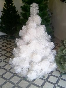 biele vianoèné stromèeky borovice TOP